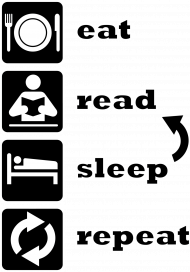 Eat Read Sleep Repeat