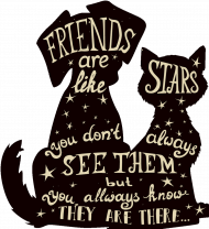 Friend are like Stars (Male)
