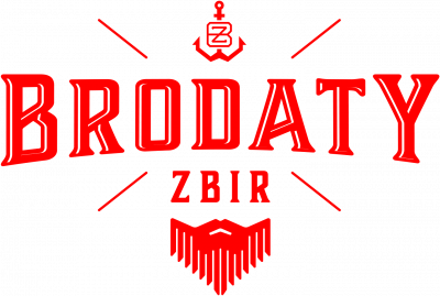 Brodaty Zbir Logo Red