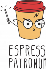 Damski T-shirt "Espresso Patronum"