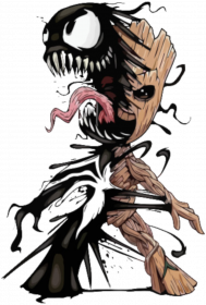 Podkładka "Baby Groot Venom"