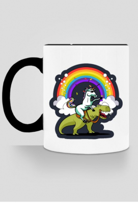 Kubek "Riding unicorn" - Pomysł na Prezent