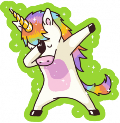 Kubek "Dabbing Unicorn"