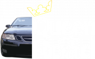 Queen of the Road, biały napis