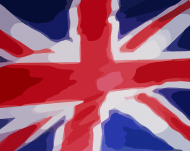 Kolorowa maseczka wielokrotnego uzytku United Kingdom flaga