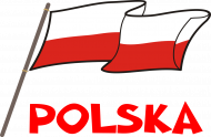 Bluza z kapturem patriotyczna bialo-czerwona flaga Polska