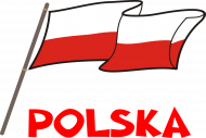 Bluza dziecieca patriotyczna z dlugim rekawem bialo-czerwona flaga Polska