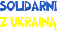 Ukraina Koszulka T-Shirt napis Solidarni z Ukraina 2