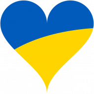 Ukraina mis pluszowy flaga Ukrainy Serce