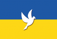 Ukraina pluszowy misiu flaga Ukrainy Golabek pokoju 2