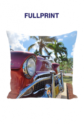 Mala poduszka jasiek full print Vintage American Car Palmy - TOP KOSZULKI - fajne koszulki i gadżety z nadrukiem