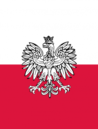 Eko torba na zakupy patriotyczna bialo-czerwona Orzel bialy