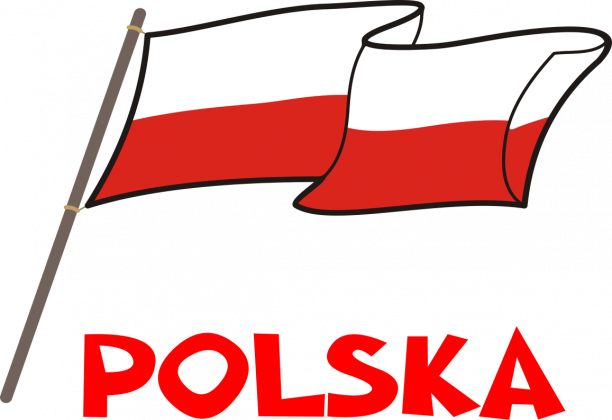 Bluza dziecieca z kapturem patriotyczna bialo-czerwona flaga Polska