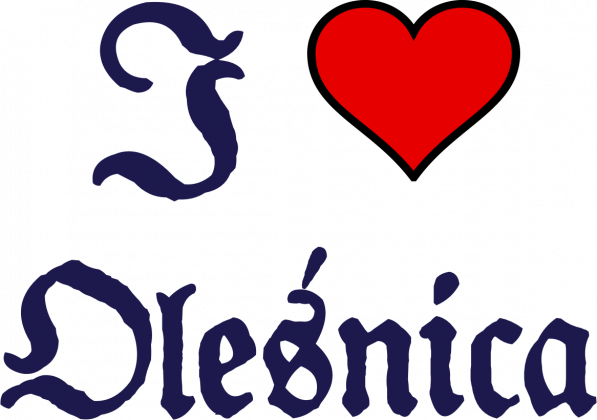 Dziecieca bluza unisex I love Olesnica