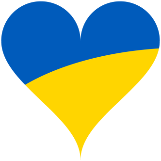 Ukraina Kamizelka odblaskowa flaga Ukrainy Serce