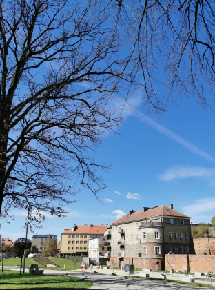 Obraz pionowy canvas Olesnica ul A Cieszynskiego