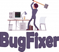 BugFixer - Bluza z kapturem