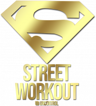 Super Street Workout - koszulka - granatowa