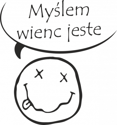 Cogito ergo sum (dwustronna)