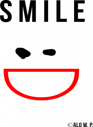 Bluza damska "Smile", biała