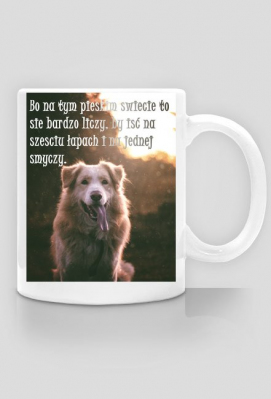 Kubek 'Pieski świat' - Don't Buy - Adopt