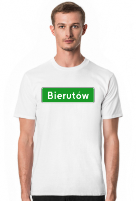 Koszulka, t-shirt ze znakiem Bierutów Prezent z Bierutowa - Sklep Polski