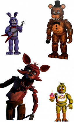 FNAF koszulka dla dziewczynki. MT