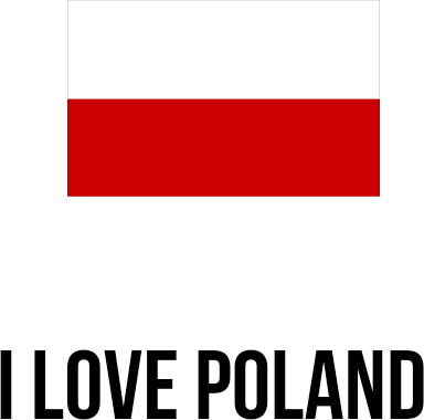 Koszulka Męska "I Love Poland"