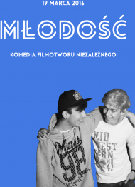 Plakat Młodość Niebieski