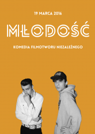 Plakat Młodość Pomarańczowy