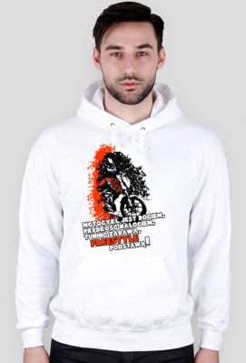 Motocykl jest bogiem, Prędkość nałogiem, Tuning zabawą, Freestyle podstawą - Bluza motocyklowa - Koszulki motocyklowe - FanatycyMotocykli