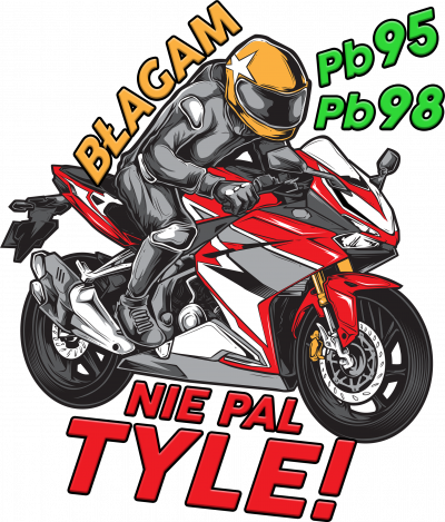 Błagam nie pal tyle - damska koszulka motocyklowa