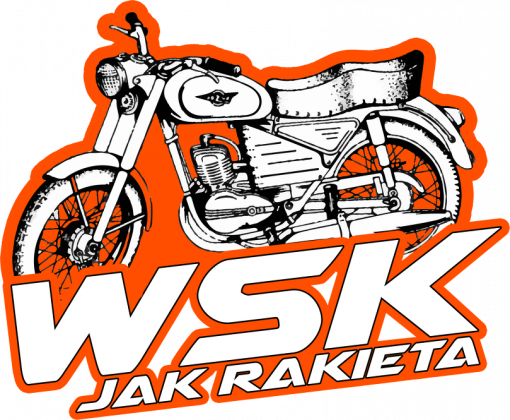 Bluza motocyklowa WSK jak rakieta