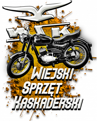 Koszulka motocyklowa WSK - Wiejski Sprzęt Kaskaderski - męska