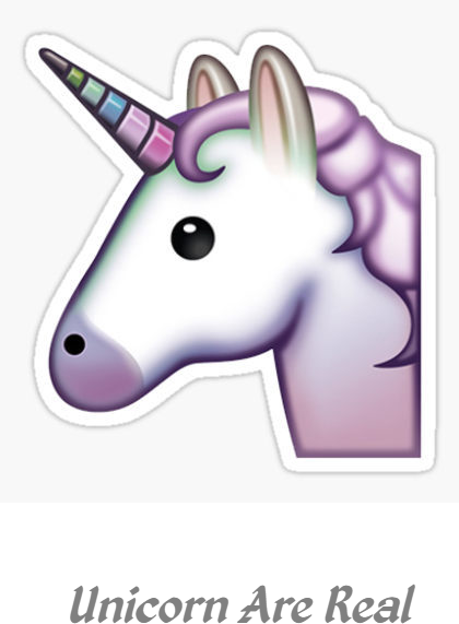 Kubek z emoji z jednorożcem