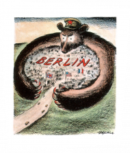 Niedźwiedź z Berlina - zimna wojna - propaganda ZSRR 01
