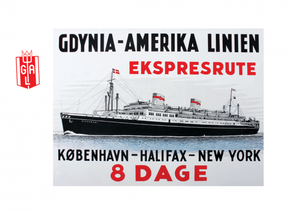 GAL - Gdynia America Line - M/S Piłsudski - linia nowojorska 01