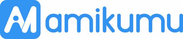 T-shirt: Amikumu Logo (Blue)