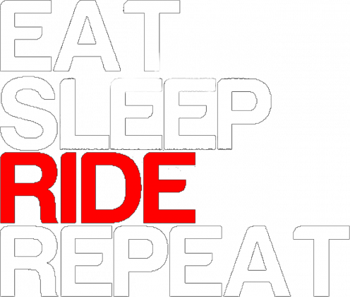 Eat, Sleep, Ride, Repeat (Czarna)
