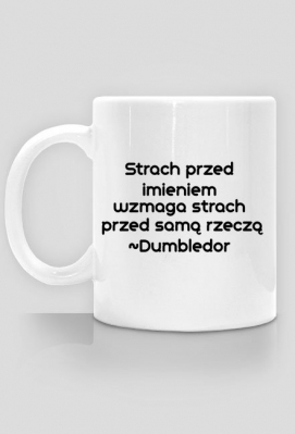 Kubek z cytatem - HarryPotterFans