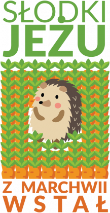 słodki jeżu - biały