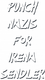 PUNCH NAZIS FOR IRENA | GREY