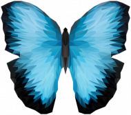 SilenceStyle - Motyl BLUE Kubek