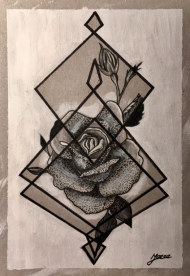 Geometryczna róża