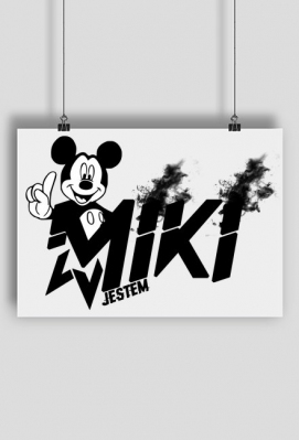 Plakat Miki - Słoikowy Sklep