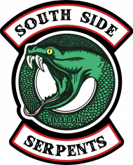 South Side Serpents Riverdale bluza męska czarna