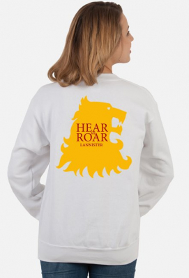 Hear me roar Lannister Gra o tron bluza damska - Red Sheep