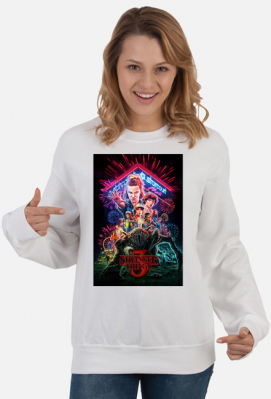 Stranger Things 3 bluza damska - Red Sheep
