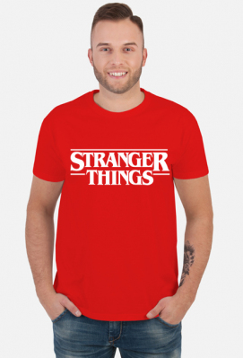 Stranger Things koszulka męska - Red Sheep