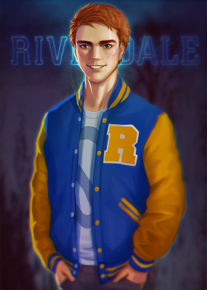 Archie Riverdale koszulka męska biała